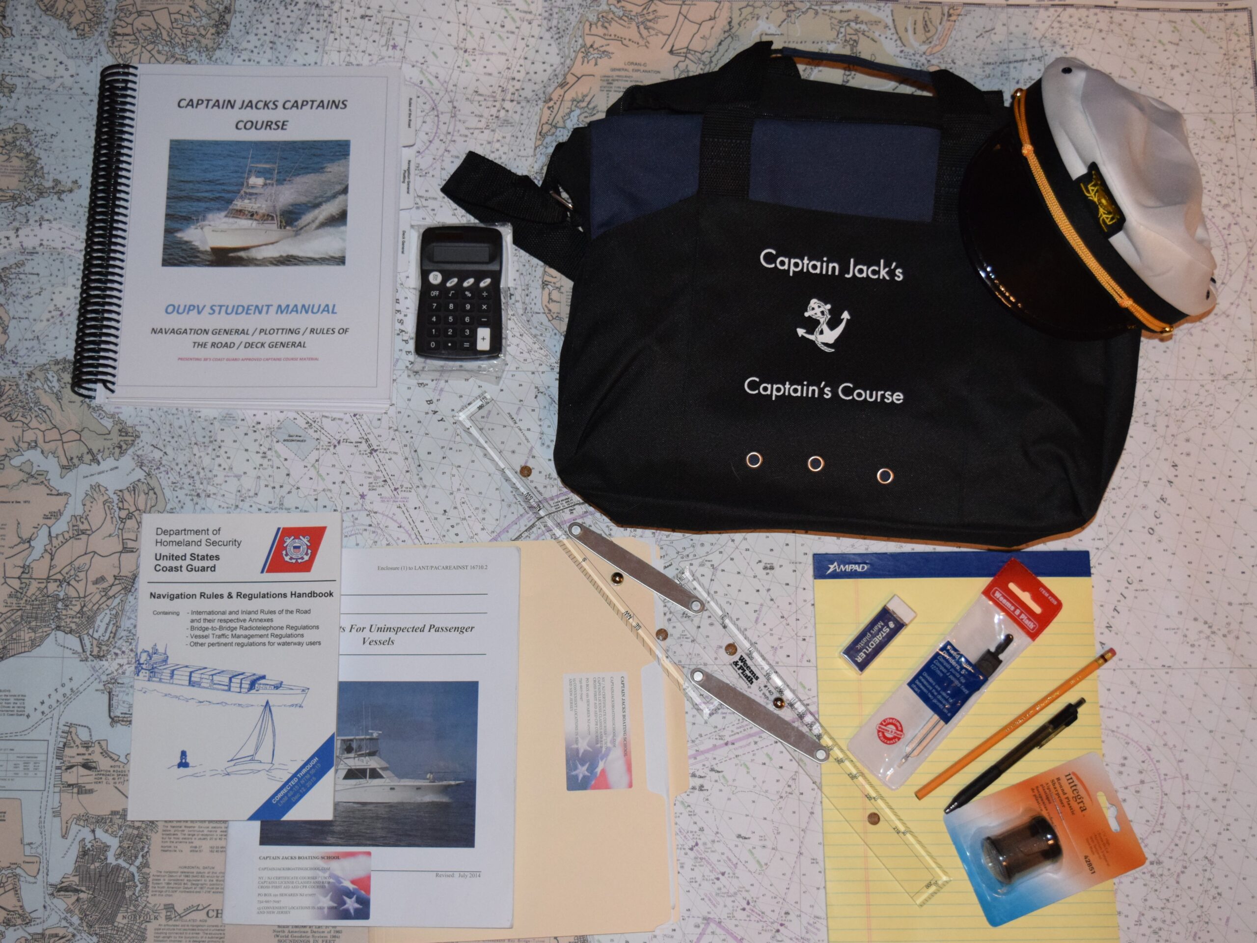 Captain Jack's Captains Course Student Bag