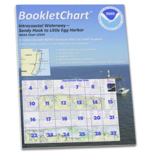 Intracoastal Waterway Sandy Hook to Little Egg Harbor Booklet Chart (NOAA 12324)