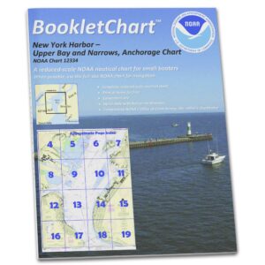 New York Harbor-Upper Bay & Narrows, Anchorage Chart Booklet Chart (NOAA 12334)