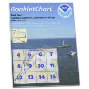 East River-Tallman Island to Queensboro Bridge Booklet Chart (NOAA 12339)