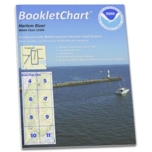 Harlem River (from merger with Hudson River) Booklet Chart (NOAA 12342)