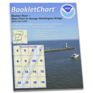 Hudson River-Days Point to George Washington Bridge Booklet Chart (NOAA 12341)