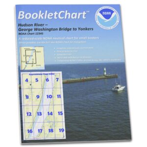 Hudson River-George Washington Bridge to Yonkers Booklet Chart (NOAA 12345)
