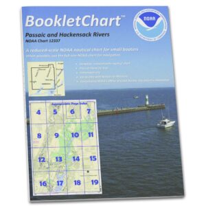 Passaic and Hackensack Rivers Booklet Chart (NOAA 12337)