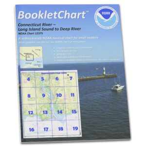 Connecticut River-Long Island Sound to Deep River Booklet Chart (NOAA 12375)