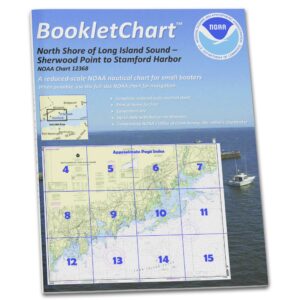 North Shore of Long Island Sound-Sherwood Point to Stamford Harbor Booklet Chart (NOAA 12368)