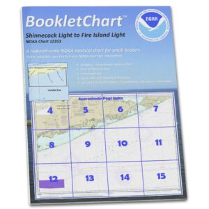 Shinnecock Light to Fire Island Light Booklet Chart (HISTORICAL 08/02/2023 NOAA 12353)