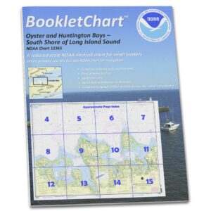 South Shore of Long Island Sound-Oyster and Huntington Bays Booklet Chart (NOAA 12365)